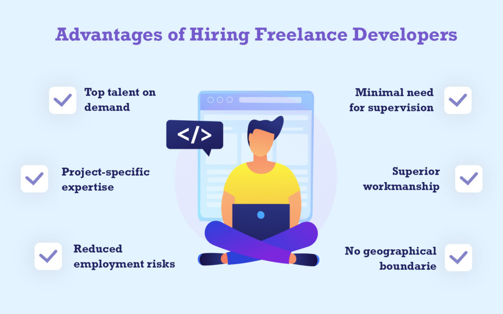 Advantages of Hiring Freelance Developers